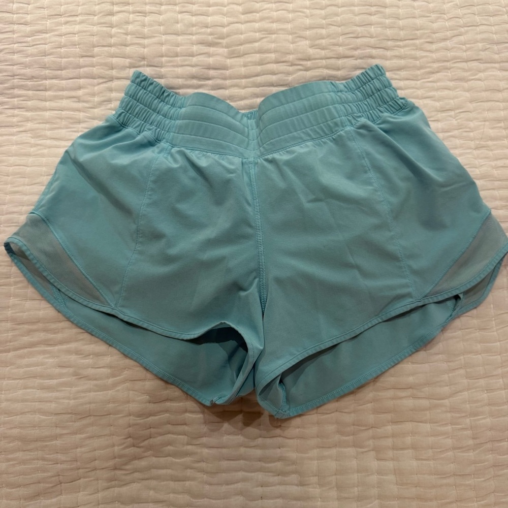 Women's Blue Lululemon Athletic Shorts